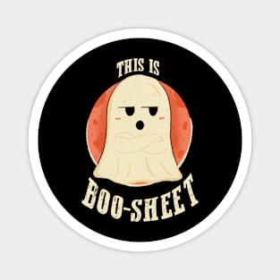 This is some boo sheet halloween ghost cute Magnet